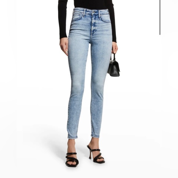 NWT rag & bone Nina High-Rise Skinny Jeans in Venice - Picture 1 of 7